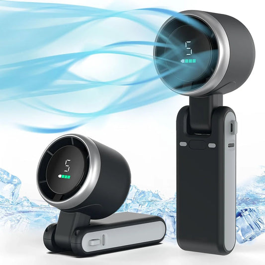 3-in-1 Portable Foldable Handheld Turbo Fan