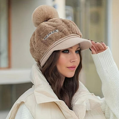 💁‍♀️The Best Winter Gift🎁👒 – Women’s Winter Hat 2025 with Short Brim🥰